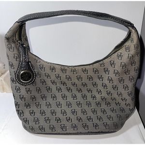 Dooney & Bourke DB Logo SIGNATURE SMALL HOBO Handbag